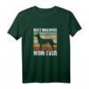 Damen Best Malinois Mom Ever Hundebesitzerin T-Shirt – Lustiges Gassi-Gänger Shirt für Hundeliebhaberinnen
