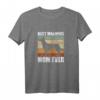 Damen Best Malinois Mom Ever Hundebesitzerin T-Shirt – Lustiges Gassi-Gänger Shirt für Hundeliebhaberinnen