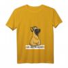 Damen Sturer Malinois Hund Belgischer Schäferhund T-Shirt mit V-Ausschnitt – Lustiges Hundemotiv für Hundeliebhaber & Dickköpfige Hunde