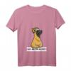 Damen Sturer Malinois Hund Belgischer Schäferhund T-Shirt mit V-Ausschnitt – Lustiges Hundemotiv für Hundeliebhaber & Dickköpfige Hunde