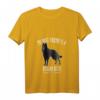 Damen Belgischer Schäferhund Groenendael T-Shirt mit V-Ausschnitt - Lustiges Hundemotiv, Geschenk für Hundebesitzer