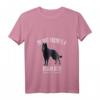 Damen Belgischer Schäferhund Groenendael T-Shirt mit V-Ausschnitt - Lustiges Hundemotiv, Geschenk für Hundebesitzer