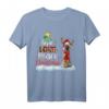 Belgischer Schäferhund Nikolausmütze Rentier Kostüm Weihnachten Licht T-Shirt – Festliches Tiermotiv für Weihnachten
