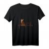 Damen Bengalische Katze Herzschlag EKG T-Shirt mit V-Ausschnitt – Lustiges Geschenk für Katzenliebhaberinnen & Bengal-Fans