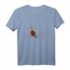 Damen Bengalische Katze Herzschlag EKG T-Shirt mit V-Ausschnitt – Lustiges Geschenk für Katzenliebhaberinnen & Bengal-Fans