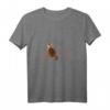 Damen Bengalische Katze Herzschlag EKG T-Shirt mit V-Ausschnitt – Lustiges Geschenk für Katzenliebhaberinnen & Bengal-Fans