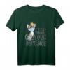 Damen Lustiges Bengal Katze mit Schutzmaske Keep your Distance T-Shirt – Perfektes Design für Katzenliebhaberinnen, Damen und Katzenbesitzer
