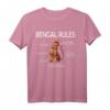 Bengal Rules | Rosetted Bengal Katzenliebhaber T-Shirt – Lustiges Geschenk für Bengalbesitzer & Katzenfans