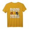 Football T-Shirt für Fans und Spieler - American Football Design, das an jedem Sonntag getragen werden kann, perfektes Geschenk für Football Liebhaber