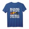 Football T-Shirt für Fans und Spieler - American Football Design, das an jedem Sonntag getragen werden kann, perfektes Geschenk für Football Liebhaber