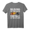 Football T-Shirt für Fans und Spieler - American Football Design, das an jedem Sonntag getragen werden kann, perfektes Geschenk für Football Liebhaber