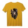 Katzen Motiv Kunst T-Shirt - Ich Liebe Katze, Hauskatze & Miau Design für Katzenliebhaber und Katzenbesitzer