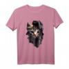 Katzen Motiv Kunst T-Shirt - Ich Liebe Katze, Hauskatze & Miau Design für Katzenliebhaber und Katzenbesitzer