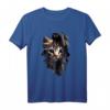 Katzen Motiv Kunst T-Shirt - Ich Liebe Katze, Hauskatze & Miau Design für Katzenliebhaber und Katzenbesitzer