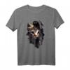 Katzen Motiv Kunst T-Shirt - Ich Liebe Katze, Hauskatze & Miau Design für Katzenliebhaber und Katzenbesitzer