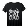 Bengal Katze Dad T-Shirt – Perfektes Geschenk für Katzenliebhaber und stolze Bengal Eltern