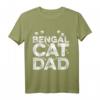 Bengal Katze Dad T-Shirt – Perfektes Geschenk für Katzenliebhaber und stolze Bengal Eltern