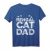 Bengal Katze Dad T-Shirt – Perfektes Geschenk für Katzenliebhaber und stolze Bengal Eltern