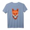 Fuchs - Low Poly Geometrisches T-Shirt für Tierliebhaber, Kinder & Erwachsene – Perfektes Geschenk für Fuchs-Fans zu Geburtstag, Weihnachten & mehr