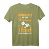 Hundebesitzer Vorsicht Vor Dem Herrchen Der Hund Ist Harmlos T-Shirt – Lustiges Geschenk für Hunde-Liebhaber & Herrchen