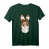 Süßes Kaninchen Hase Ostern Leopard Year of the Rabbit Bunny T-Shirt – Lustiges Geschenk für Hasen- und Karnickelliebhaber zu Ostern, Geburtstag & Weihnachten