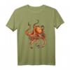 Krake T-Shirt Tintenfisch Oktopus Meerestier Geschenk - Urban Street Art Style für Frauen & Männer, Party & Jahrestag