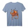 Krake T-Shirt Tintenfisch Oktopus Meerestier Geschenk - Urban Street Art Style für Frauen & Männer, Party & Jahrestag
