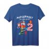 Kinder Geburtstag T-Shirt Feuerwehr - Aufgepasst ich bin jetzt 2 Jahre, lustiges Geburtstagsgeschenk für Jungen, die Feuerwehrautos lieben