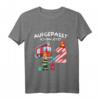 Kinder Geburtstag T-Shirt Feuerwehr - Aufgepasst ich bin jetzt 2 Jahre, lustiges Geburtstagsgeschenk für Jungen, die Feuerwehrautos lieben