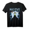 Lustiges Hai T-Shirt mit Wortspiel 'Hai Five' – Perfektes Geschenk für Fisch- und Meeresfans, Freunde & Humorliebhaber