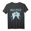 Lustiges Hai T-Shirt mit Wortspiel 'Hai Five' – Perfektes Geschenk für Fisch- und Meeresfans, Freunde & Humorliebhaber