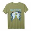 Lustiges Hai T-Shirt mit Wortspiel 'Hai Five' – Perfektes Geschenk für Fisch- und Meeresfans, Freunde & Humorliebhaber