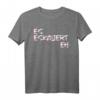 Es Eskaliert Eh Techno Trippy EDM Festival T-Shirt – Dark Glitch Style für Raver, Hardtechno & Acid Fans, Perfektes Party-Outfit & Geschenk