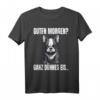 Guten Morgen Ganz Dünnes Eis Französische Bulldogge Hund T-Shirt – Lustiges Spruchshirt für Morgenmuffel, Büro, Home Office & Hundeliebhaber