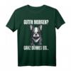Guten Morgen Ganz Dünnes Eis Französische Bulldogge Hund T-Shirt – Lustiges Spruchshirt für Morgenmuffel, Büro, Home Office & Hundeliebhaber