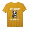 Guten Morgen Ganz Dünnes Eis Französische Bulldogge Hund T-Shirt – Lustiges Spruchshirt für Morgenmuffel, Büro, Home Office & Hundeliebhaber