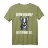 Guten Morgen Ganz Dünnes Eis Französische Bulldogge Hund T-Shirt – Lustiges Spruchshirt für Morgenmuffel, Büro, Home Office & Hundeliebhaber