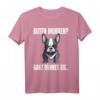 Guten Morgen Ganz Dünnes Eis Französische Bulldogge Hund T-Shirt – Lustiges Spruchshirt für Morgenmuffel, Büro, Home Office & Hundeliebhaber