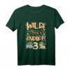 Kinder Wild Frech & Endlich 3 Jahre Zoo Geburtstagsshirt – Lustiges Geschenk für Mädchen und Jungen zum Geburtstag