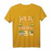 Kinder Wild Frech & Endlich 3 Jahre Zoo Geburtstagsshirt – Lustiges Geschenk für Mädchen und Jungen zum Geburtstag