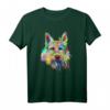 Splash Hund Berger de Picardie T-Shirt - Buntes Hunde Design, Perfekt als Geschenk für Hunde Fans und Hundebesitzer