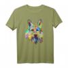 Splash Hund Berger de Picardie T-Shirt - Buntes Hunde Design, Perfekt als Geschenk für Hunde Fans und Hundebesitzer
