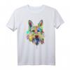 Splash Hund Berger de Picardie T-Shirt - Buntes Hunde Design, Perfekt als Geschenk für Hunde Fans und Hundebesitzer