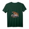 Damen Berglöwe Puma Wildkatze Panther T-Shirt mit V-Ausschnitt – Perfektes Geschenk für Tierliebhaber und Naturliebhaber