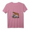 Damen Berglöwe Puma Wildkatze Panther T-Shirt mit V-Ausschnitt – Perfektes Geschenk für Tierliebhaber und Naturliebhaber