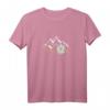 Bergliebe Alpen Edelweiss Leder Trousers Oktoberfest T-Shirt - Klassisch geschnitten mit doppelt genähtem Saum