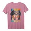 Vintage Berner Sennenhund T-Shirt mit niedlichem Hundemotiv – Klassisch geschnitten, perfekt für Hundeliebhaber & Vintage-Design-Fans