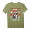 Berner Sennenhund Frohe Waunachten T-Shirt - Festliches Hundemotiv für Weihnachtsfans & Hundeliebhaber