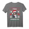 Berner Sennenhund Frohe Waunachten T-Shirt - Festliches Hundemotiv für Weihnachtsfans & Hundeliebhaber