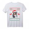 Berner Sennenhund Frohe Waunachten T-Shirt - Festliches Hundemotiv für Weihnachtsfans & Hundeliebhaber